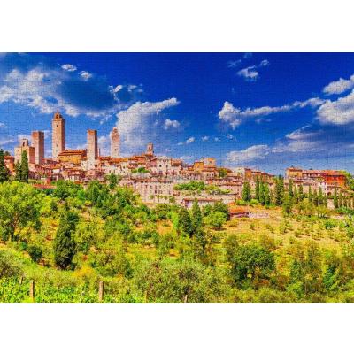 Bild av Italien: San Gimignano, 1000 bitar