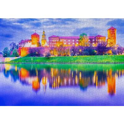 Bild av Polen: Wawel-slottet, 1000 bitar