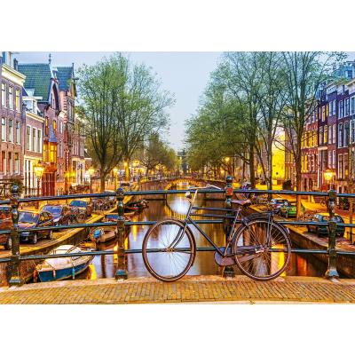 Bild av Kvällsstämning i Amsterdam, 1000 bitar