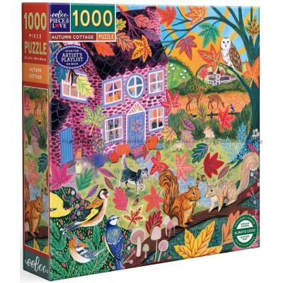 Bild av Höst vid det lilla huset, 1000 bitar