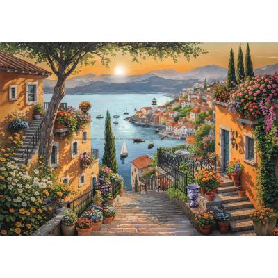 Bild av Trappan till vattnet, 1500 bitar