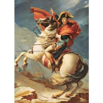 Bild av David: Napoleon korsar Alperna, 1000 bitar