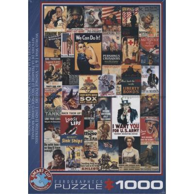 Bild av Första och andra världskriget: Vintage, 1000 bitar
