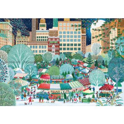 Bild av Julmarknadens glädje, 1000 bitar