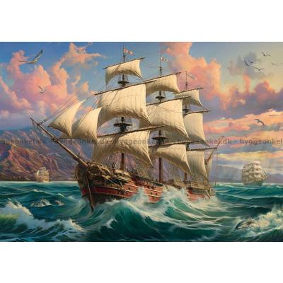 Bild av Segelfartygets äventyr, 1000 bitar