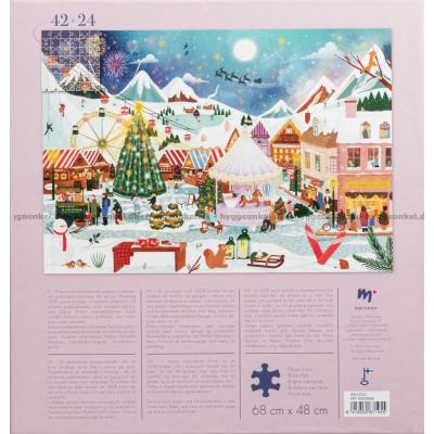 Bild av Julkalender: Den mysiga julmarknaden, 24x42 bitar