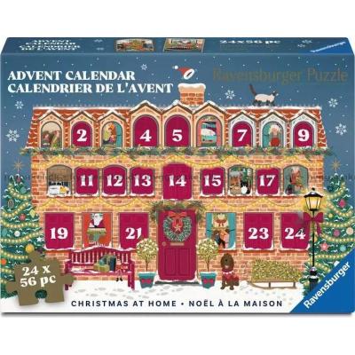 Bild av Julkalender: Det mysiga huset, 24x56 bitar