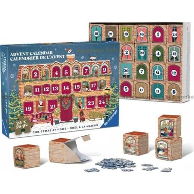 Bild av Julkalender: Det mysiga huset, 24x56 bitar