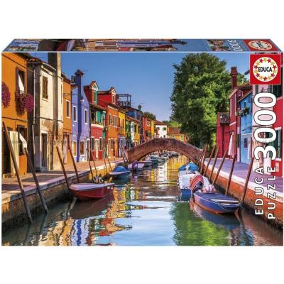 Bild av Italien: Burano - Venedig, 3000 bitar
