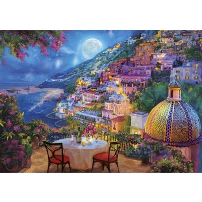 Bild av Romantisk kväll i Positano, 2000 bitar
