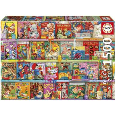 Bild av Klassiska barnböcker, 1500 bitar