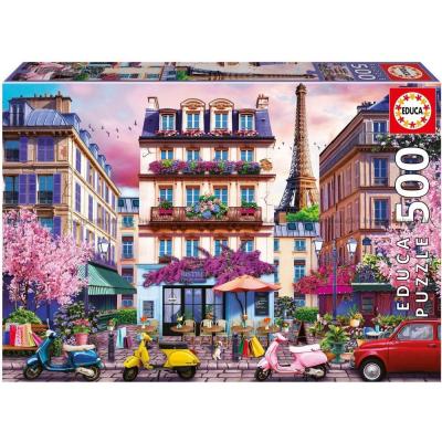 Bild av Gatuliv i Paris, 500 bitar