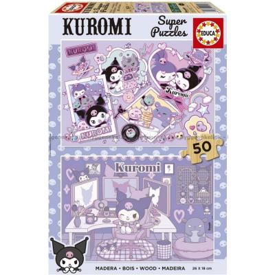 Bild av Kuromi och vännerna, 2x50 bitar