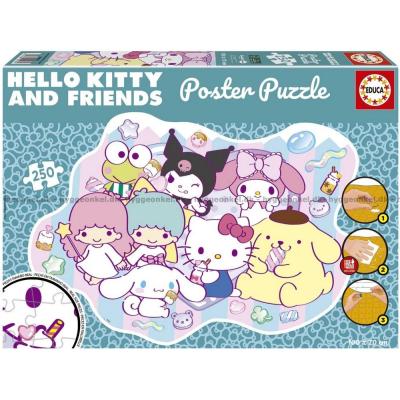 Bild av Hello Kitty och vänner - Format motiv, 250 bitar