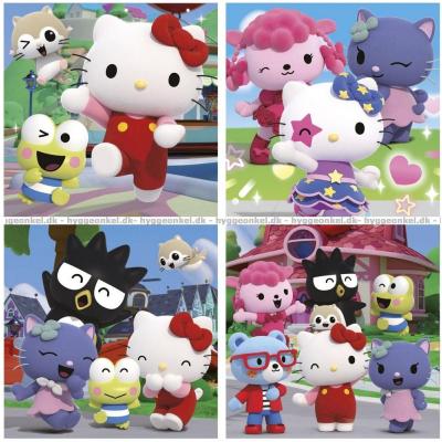 Bild av Hello Kitty, 4 i 1 - Resväska, 12 bitar