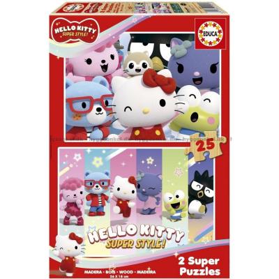 Bild av Hello Kitty och vänner, 2x25 bitar