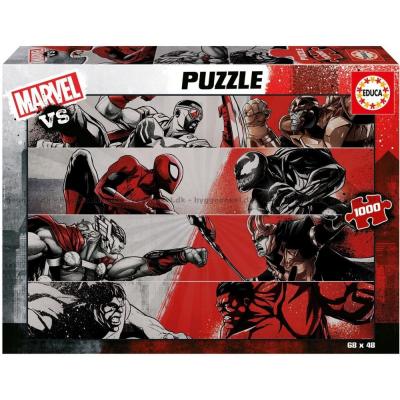 Bild av Marvel: Hjältar mot skurkar, 1000 bitar