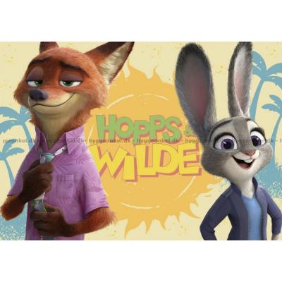 Bild av Disney: Zootropolis 2, 4 i 1, 50 bitar