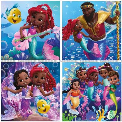 Bild av Disney prinsessor: Ariel, 4 i 1, 12 bitar