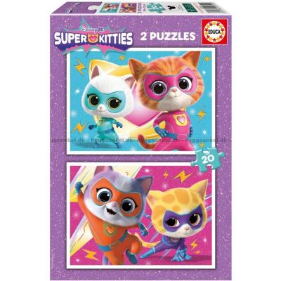 Bild av Disney: Superkattungar, 2x20 bitar