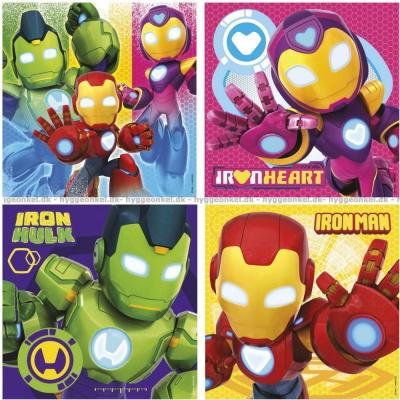 Bild av Marvel: Iron Man och hans fantastiska vänner, 4 i 1 - Resväska, 6 bitar
