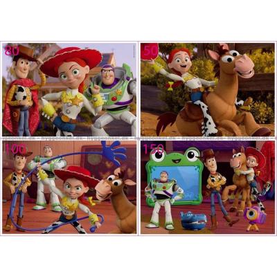 Bild av Disney: Toy Story 5, 4 i 1, 50 bitar