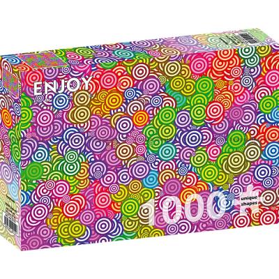 Bild av Snurrande cirklar, 1000 bitar