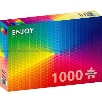 Bild av Färgglatt: Regnbågens prisma, 1000 bitar