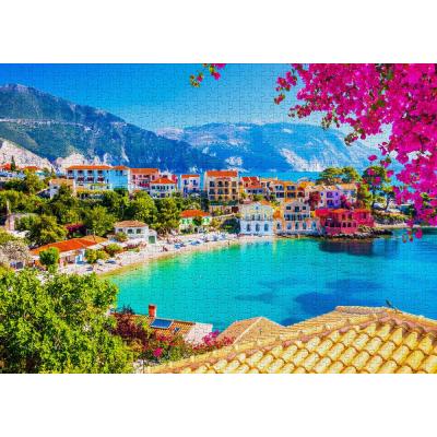 Bild av Assos på Kefalonia, 1000 bitar