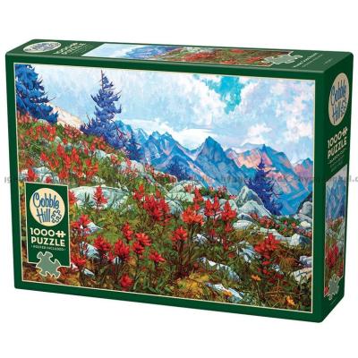 Bild av Sommarblommor i bergen, 1000 bitar