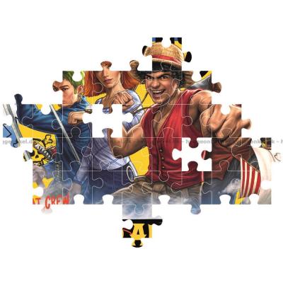 Bild av One Piece: Luffy och besättningen, 104 bitar