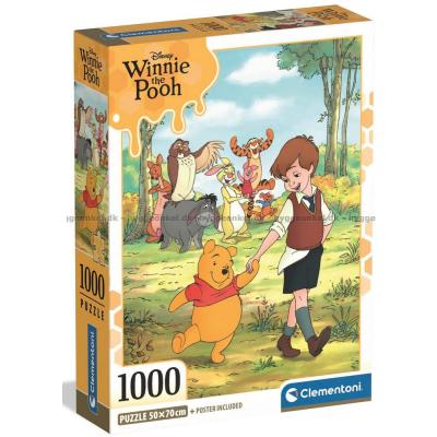 Bild av Disney: Nalle Puh - Goda vänner, 1000 bitar