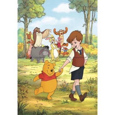 Bild av Disney: Nalle Puh - Goda vänner, 1000 bitar