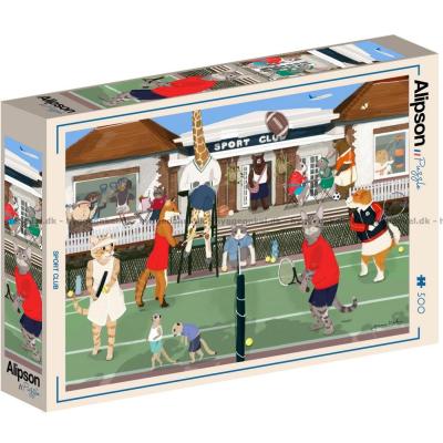 Bild av Djurens tennisklubb, 500 bitar