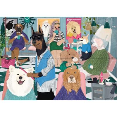 Bild av Skäm bort dig i hundsalongen, 500 bitar