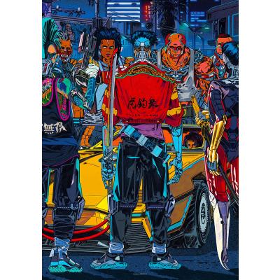 Bild av Cyberpunk 2077: Kickdown, 1000 bitar