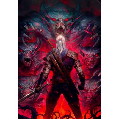 Bild av The Witcher: Corvo Bianco, 1000 bitar