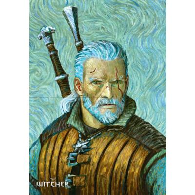 Bild av The Witcher: Geralt & Vincent van Gogh, 1000 bitar