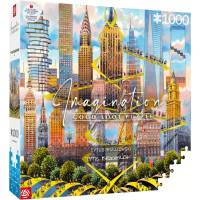 New York: Skyskrapornas dans, 1000 bitar