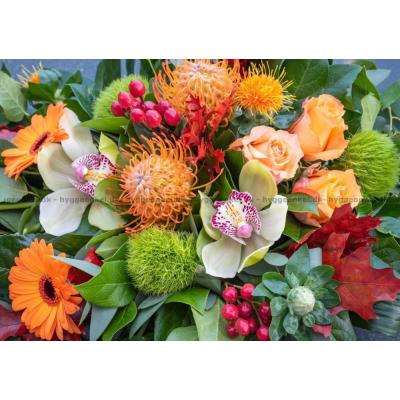 Bild av Den vackra blombuketten, 1000 bitar