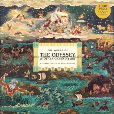 Bild av Odysseus och andra grekiska myter, 1000 bitar