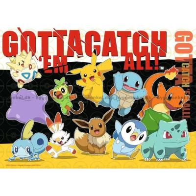 Bild av Pokemon, 4x100 bitar