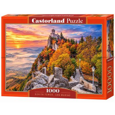 Bild av Guaita-tornet i San Marino, 1000 bitar
