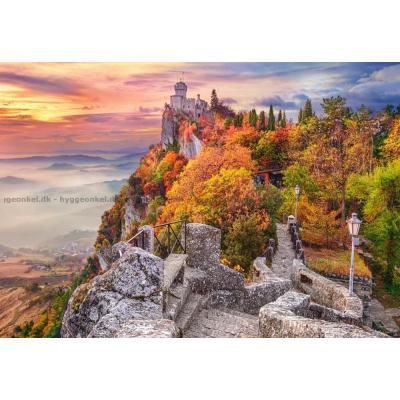Bild av Guaita-tornet i San Marino, 1000 bitar