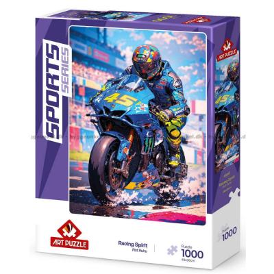 Bild av Adrenalinkick på racerbanan, 1000 bitar