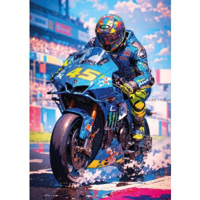 Bild av Adrenalinkick på racerbanan, 1000 bitar