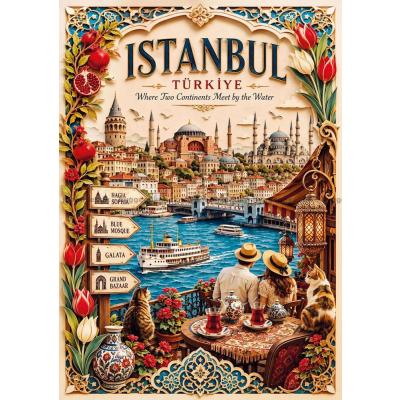 Bild av Storstäder i världen: Istanbul, 1000 bitar