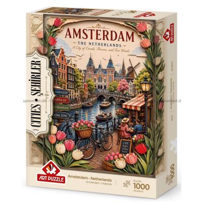 Bild av Storstäder i världen: Amsterdam, 1000 bitar
