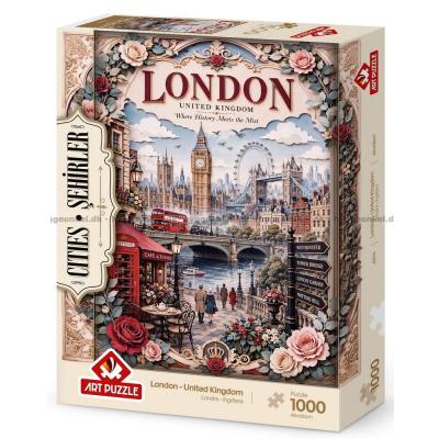 Bild av Storstäder i världen: London, 1000 bitar