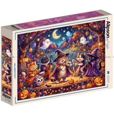 Bild av Katternas halloweenorkester, 1000 bitar